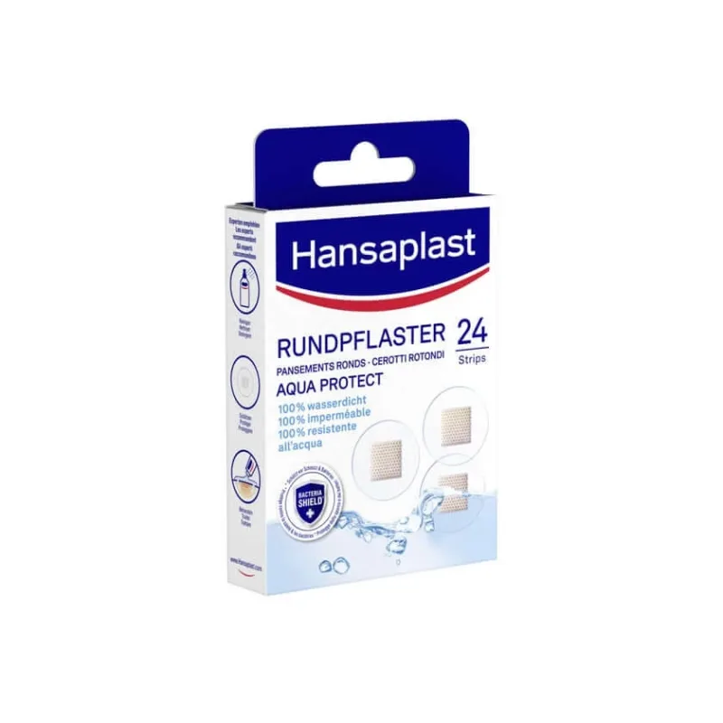 Hansaplast tencuieli rotunde Aqua Protect 24 buc — preț și oferte