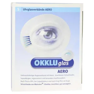 Occluglas Aero bandaj de sticlă de ceas 5 buc