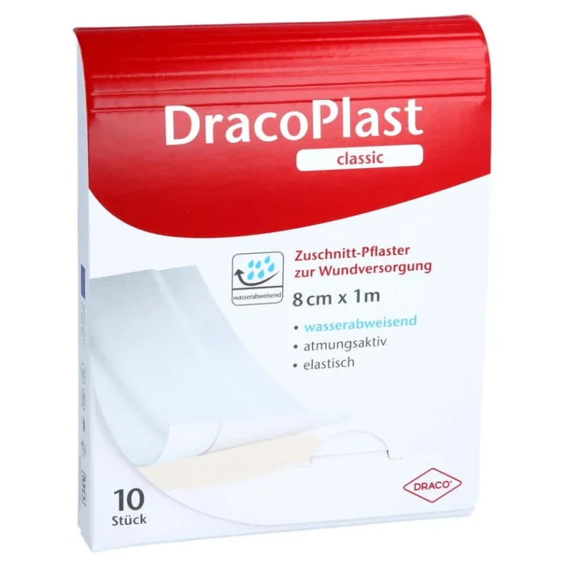 DracoPlast Tencuială clasică 8 cm x 1 m 1 buc — preț și oferte
