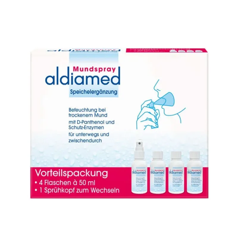 aldiamed spray bucal pachet economic 4X50 ml — preț și oferte