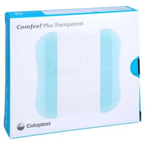 Comfeel Plus – Pansament transparent pentru plăgi, 10x1 (10 buc.)