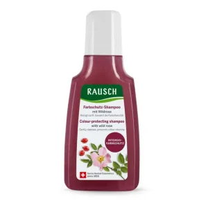 Șampon Rausch pentru protecția culorii, cu trandafir sălbatic, 40 ml