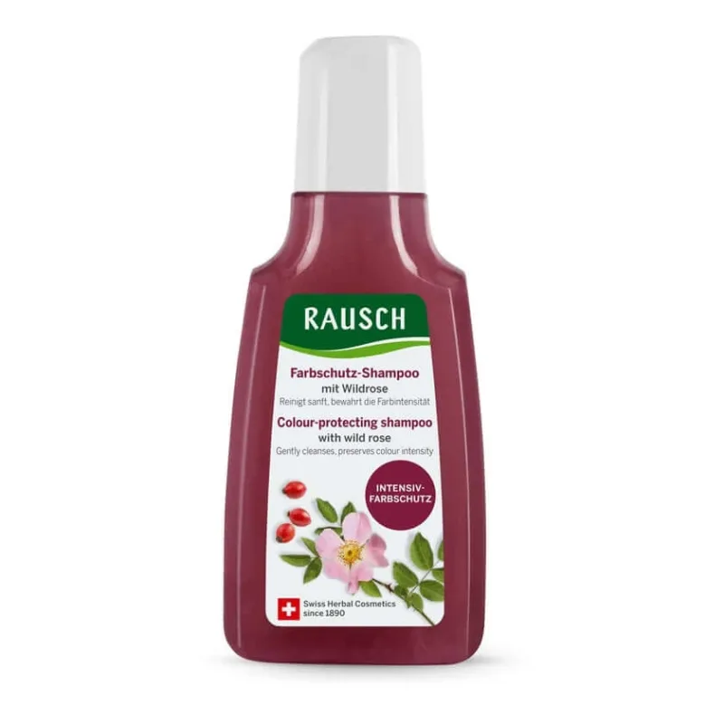 Șampon Rausch pentru protecția culorii, cu trandafir sălbatic, 40 ml — preț și oferte