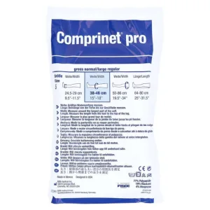 Comprinet pro – ciorapi pentru prevenirea trombozei, până la coapsă, albi, mărimea 5, 2 buc.