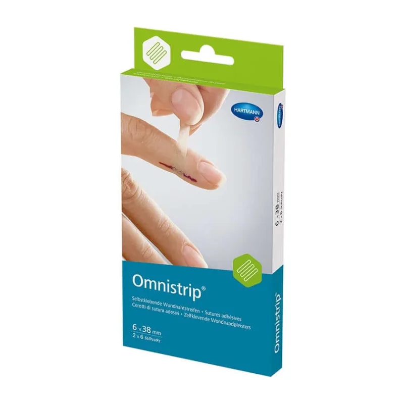 Bandă de sutură Omnistrip 6 x 38 mm >Ambalaj farmaceutic, 2 buc. — preț și oferte