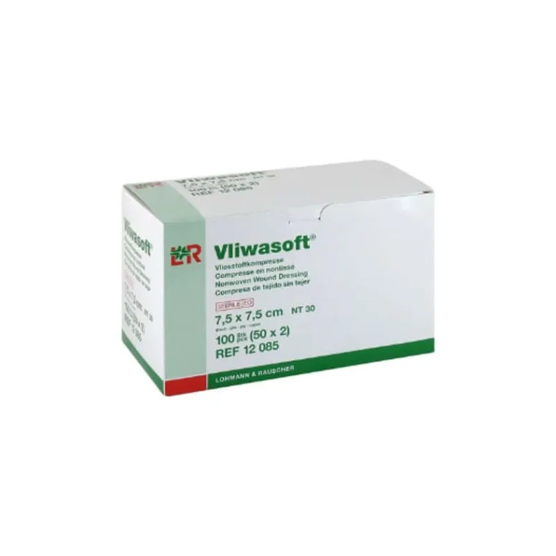 Compresele din material nețesut Vliwasoft, nesterile, 7,5 x 7 cm, 100 buc. — preț și oferte