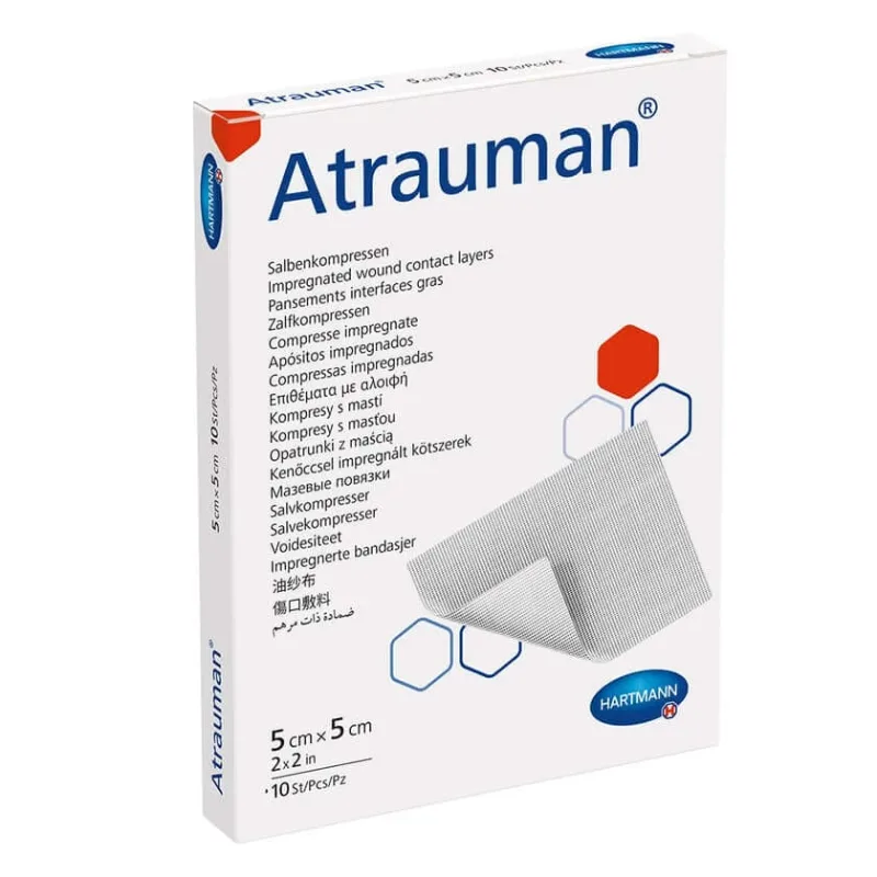 Atrauman 5 x 5 cm, 10 bucăți — preț și oferte