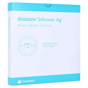 Biatain – Pansament din spumă de silicon cu argint pentru călcâi, 5 bucăți