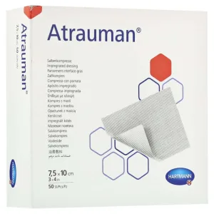 Atrauman, comprese sterile de 7,5 x 10 cm, 50 buc.