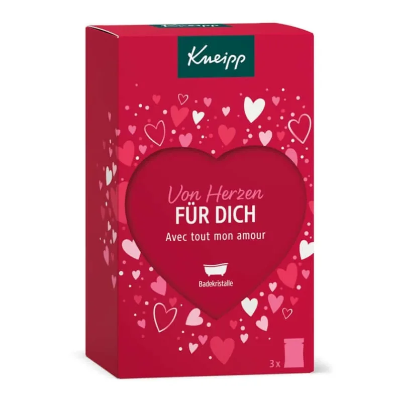 Set cadou Kneipp „Din inimă, PENTRU TINE“ 3 x 60 g — preț și oferte