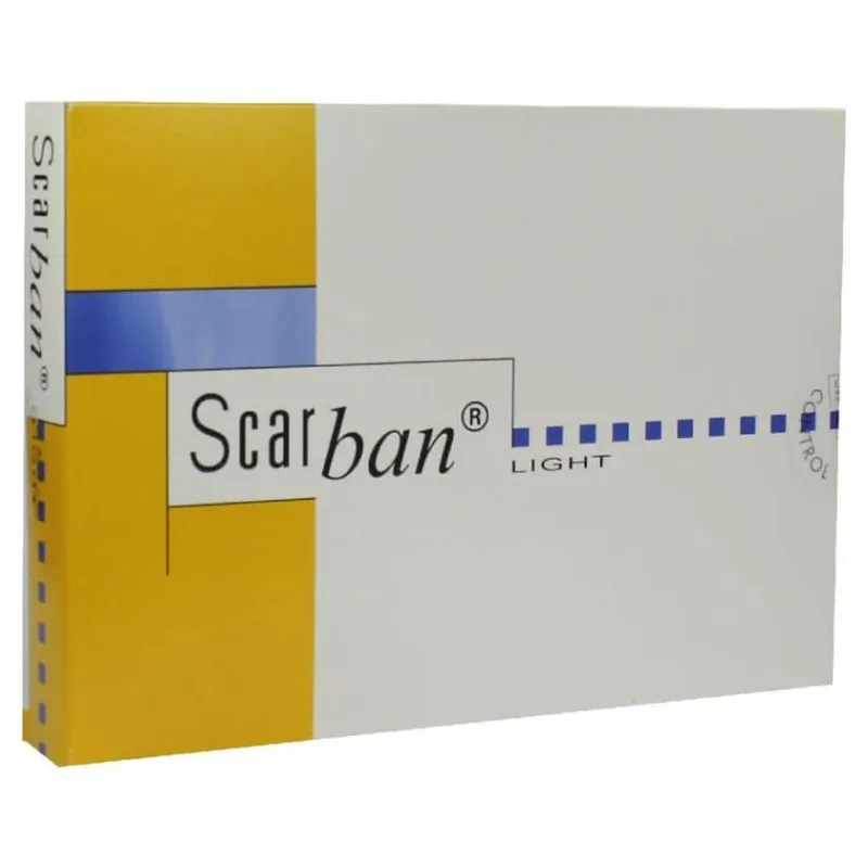 Bandaj din silicon Scarban Light 5 x 15 cm, 2 bucăți — preț și oferte