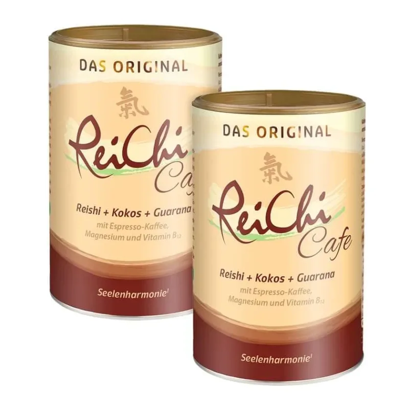 Pachet dublu Reichi Cafe pulbere 2 x 400 g — preț și oferte