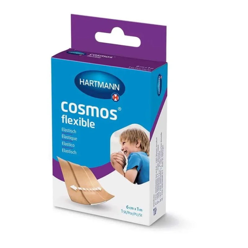 Cosmos Flexible – bandă adezivă flexibilă 6 cm x 1 m, 1 buc. — preț și oferte