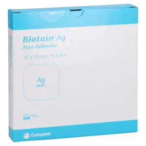 Pansament spumă Biatain Ag 15x15 cm nu 5 buc