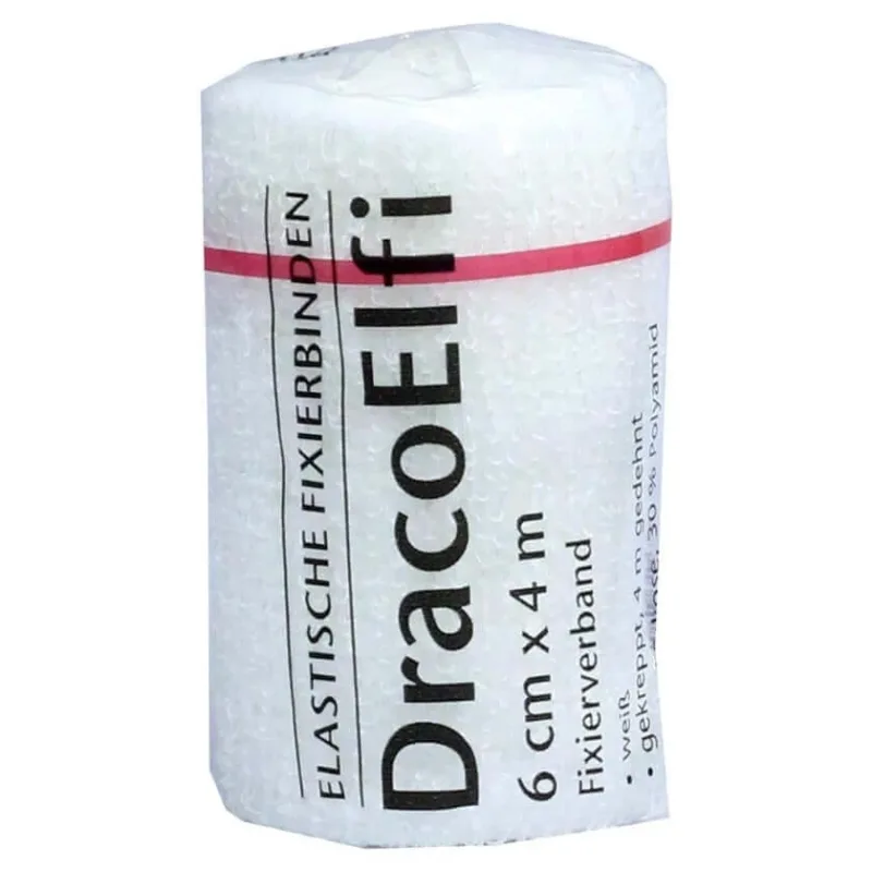 Dracoelfi Bandaj elastic de fixare 6cmx4m crepat 1 buc — preț și oferte