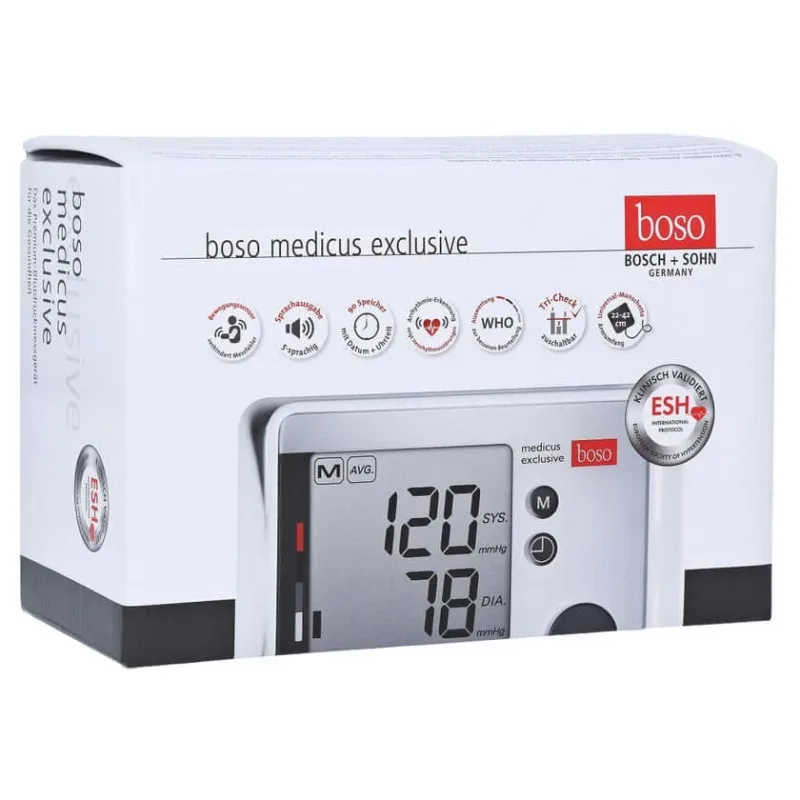 BOSO Medicus Exclusive tensiune arterială complet automată 1 buc — preț și oferte