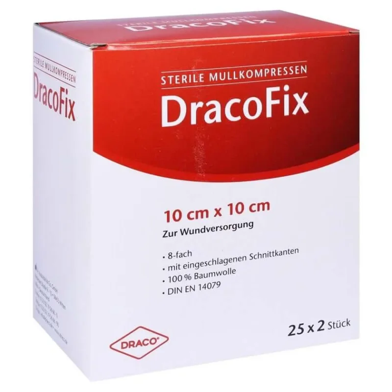 Dracofix PEEL comprese sterile 10x10cm 8 ori 25X2 buc. — preț și oferte