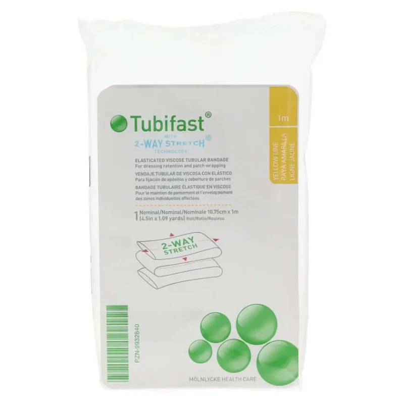 Tubifast 2-way Stretch 10.75 cmx1 m galben 1 buc — preț și oferte