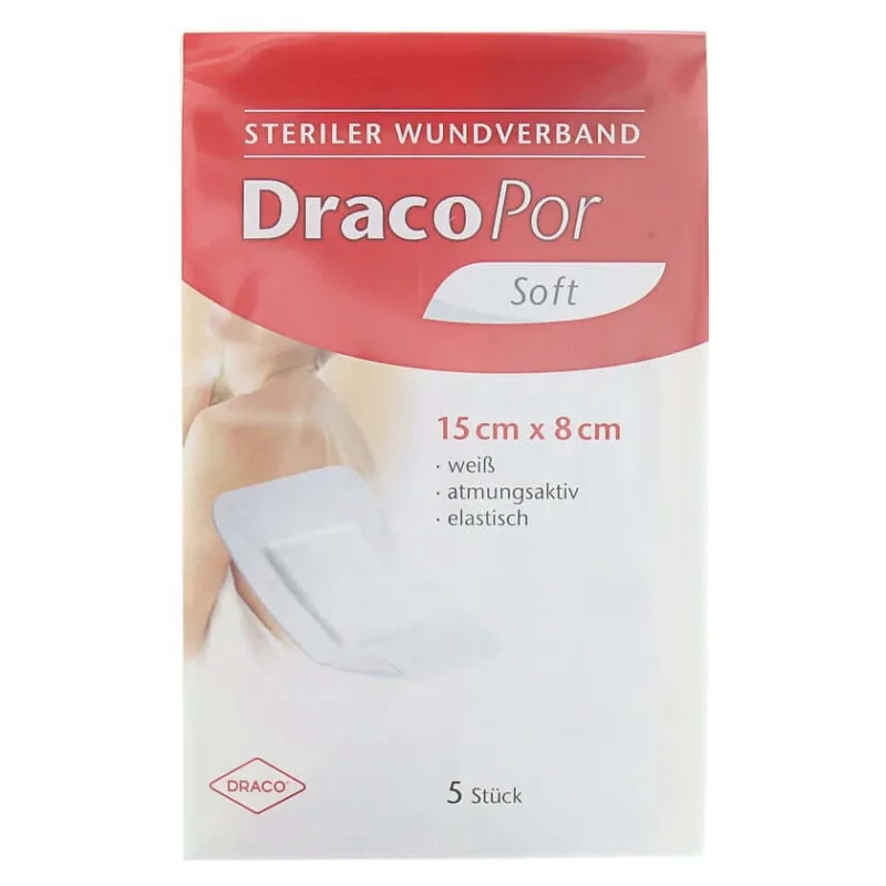 Pansament Dracopor 8x15 cm steril 5 buc — preț și oferte