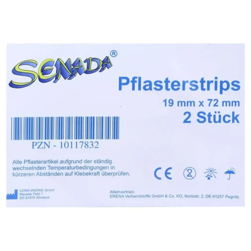 Benzi de tencuială Senada 19x72 mm 2 buc — preț și oferte