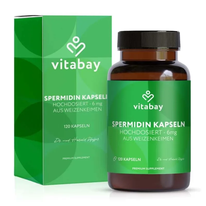 Vitabay Spermidine 6 mg 120 St — preț și oferte