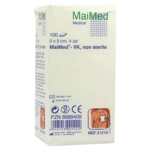 Comprese nețesute nesterile 5x5 cm 100 buc.