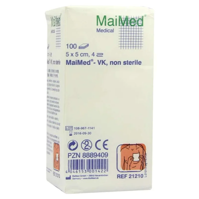 Comprese nețesute nesterile 5x5 cm 100 buc. — preț și oferte