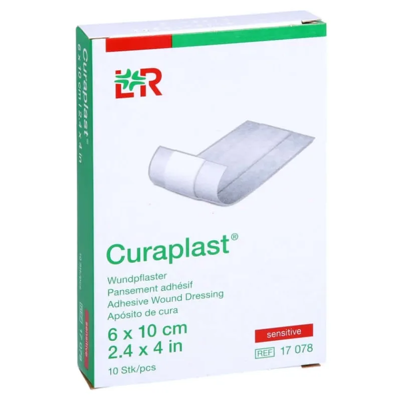 Plasturi Curaplast Sensitive 6x10 cm, 10 bucăți — preț și oferte