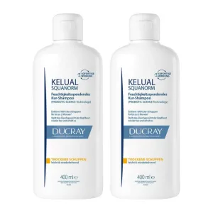 Ducray Kelual Mătreață uscată 2 x 400 ml 2 x 400 ml