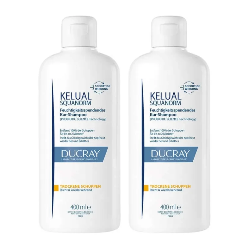 Ducray Kelual Mătreață uscată 2 x 400 ml 2 x 400 ml — preț și oferte