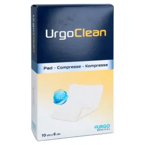 Compresele Urgoclean 6 x 10 cm, 16 bucăți