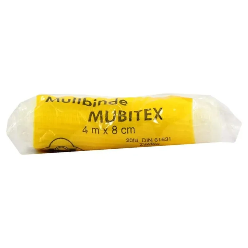 Bandaje din tifon Mubitex, 8 cm, ambalate individual în folie de celofan, 1 buc. — preț și oferte