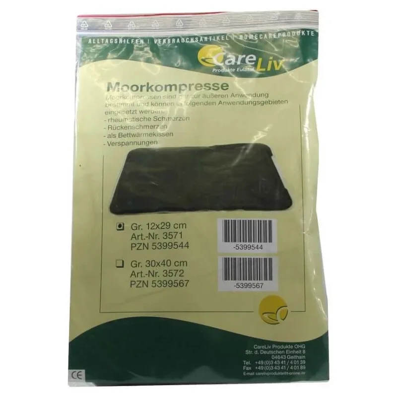 Compresă cu nămol 12x29 cm, 1 buc. — preț și oferte