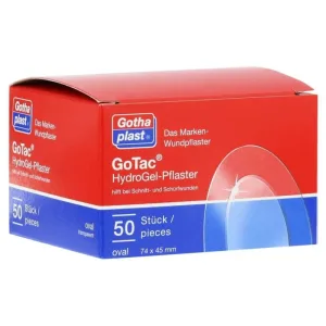 Plasturi hidrogel Gotac, 74 x 45 mm, ovali, 50 buc.