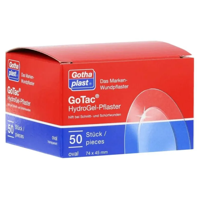Plasturi hidrogel Gotac, 74 x 45 mm, ovali, 50 buc. — preț și oferte