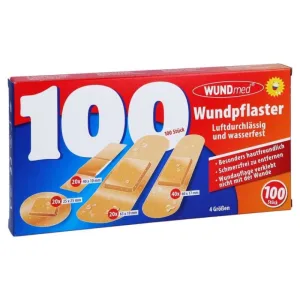 Plasturi permeabili la aer și impermeabili, 100 buc.