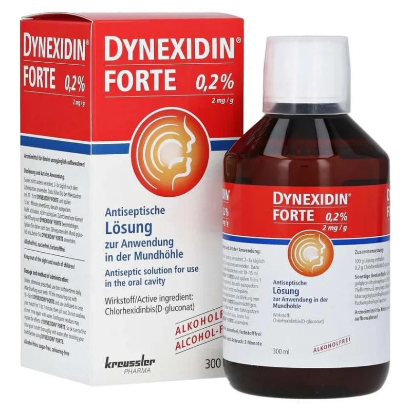 Dynexidin Forte 0,2% soluție 300 ml — preț și oferte
