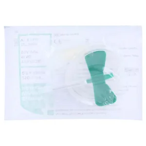 Canulă Butterfly 21 G verde, 1 buc.