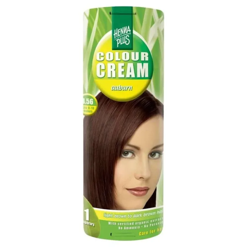 Hennaplus Cremă de culoare auburn 4,56 60 ml — preț și oferte