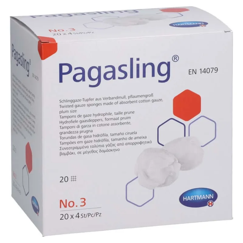 Tampon de tifon Pagasling dimensiunea 3 dimensiunea prunei sterile 20X4 buc — preț și oferte