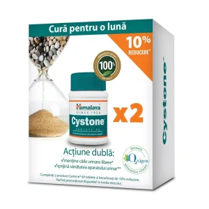 Pachet Cystone, Himalaya  | 60 tablete + 60 tablete
