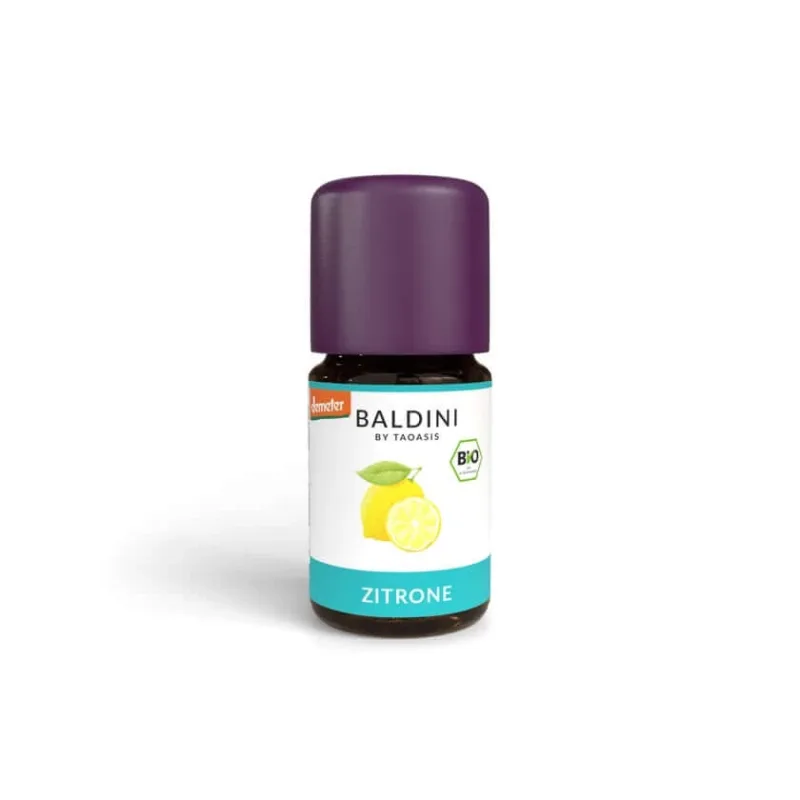 Baldini aromă organică lămâie ulei organic/demeter 5 ml — preț și oferte