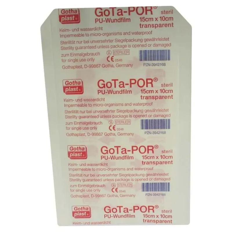 GOTA POR PU folie de rană 15x10cm sterilă 1 buc — preț și oferte