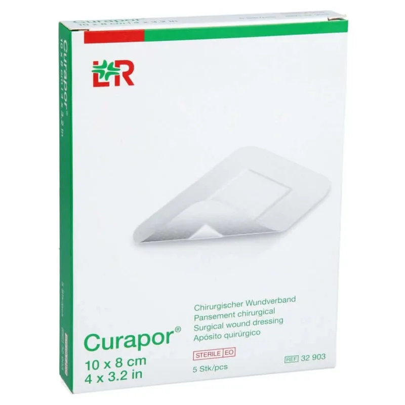 Curapor Pansament chirurgical steril 8x10 cm 5 buc — preț și oferte