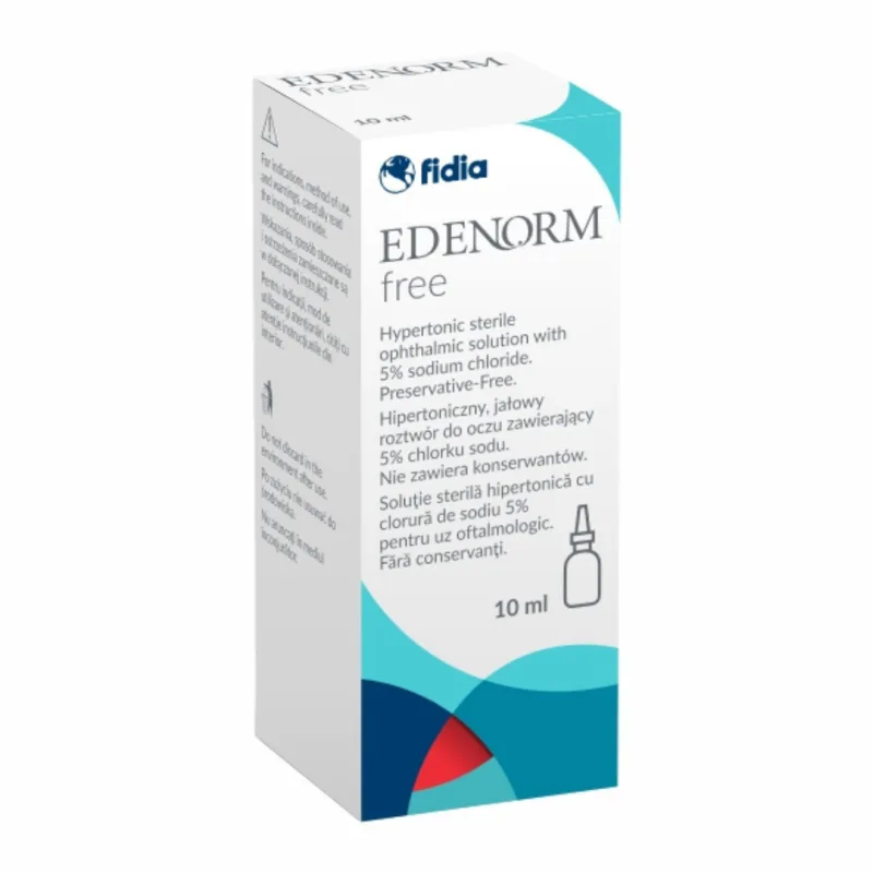 Edenorm Free solutie oftalmica, 10 ml, Fidia Farmaceutici — preț și oferte