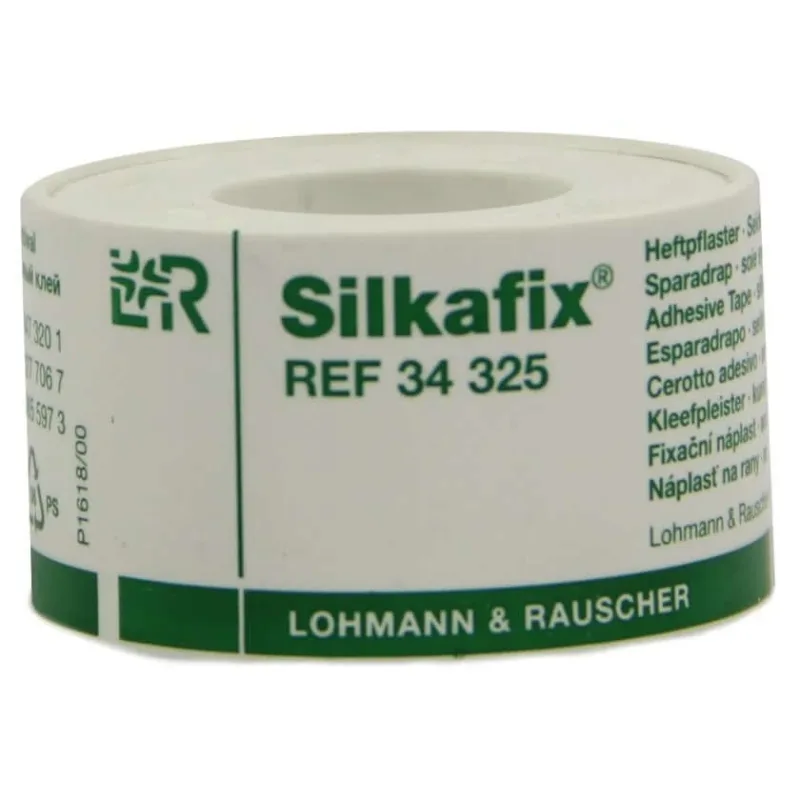 Tencuială adezivă Silkafix 2,5 cmx5 m plastic S 1 buc — preț și oferte