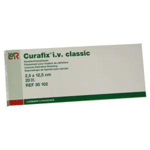 Curafix i.v. Plasturi clasici 2.5x12.5 c 20 buc.