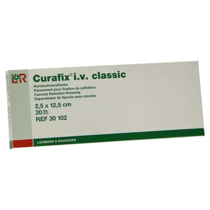 Curafix i.v. Plasturi clasici 2.5x12.5 c 20 buc. — preț și oferte
