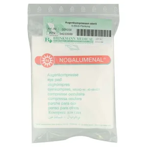 Compresele pentru ochi, 56 x 70 mm, sterile, 5 bucăți