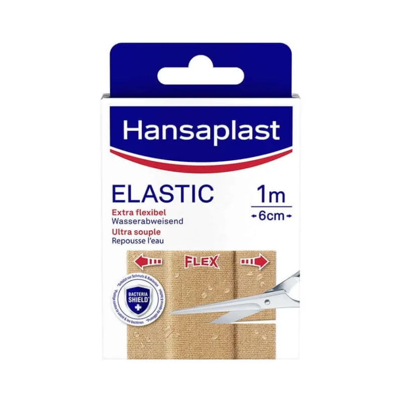 Pansament elastic Hansaplast 1 m x 6 cm, 1 buc. — preț și oferte